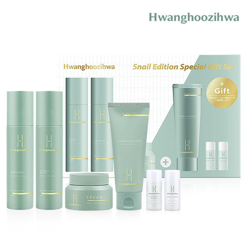 [Hwanghoozihwa] Bộ Mỹ Phẩm Ốc Sên Cao Cấp Hàn Quốc Snail Edition Set 3+1