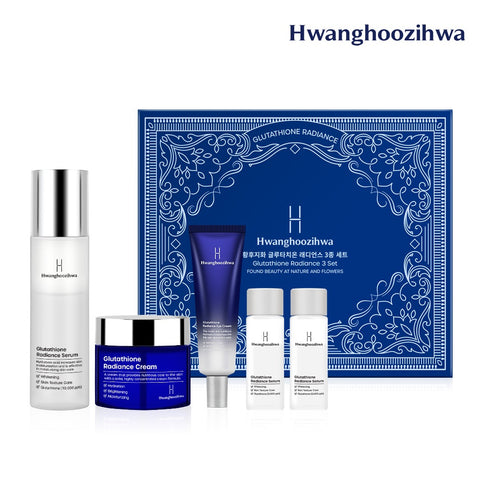 [Hwanghoozihwa] Mỹ Phẩm Cao Cấp Glutathione Radiance Set 3 Loại