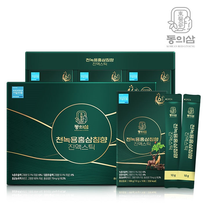 [Donguisam] Tinh Chất Sâm Núi Tự Nhiên Nhung Hươu Trầm Hương