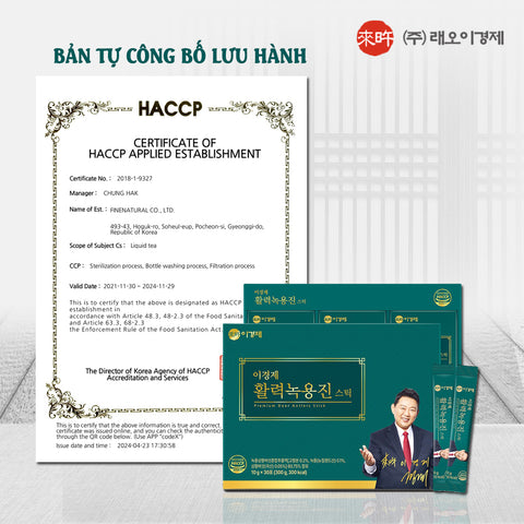 [Drlee] Tinh Chất Nhung Hươu Nấm Thượng Hoàng