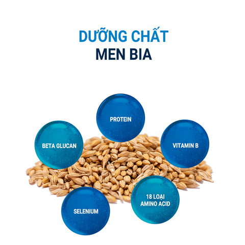 [Beyond Origin] Viên Uống Mọc Tóc Khỏe Móng Men Bia Biotin Plus - 120 Viên