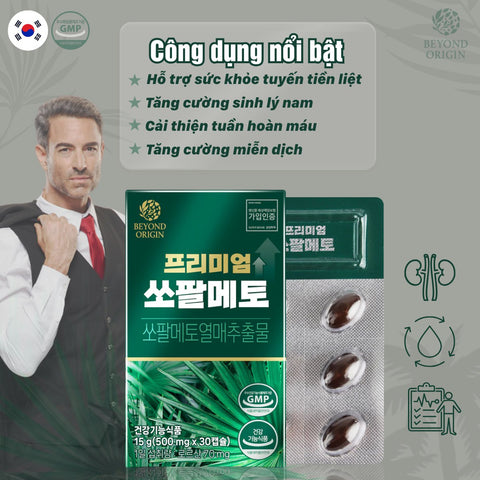 [Beyond Origin] Viên Tăng Cường Sinh Lý Nam Sawpalmetto