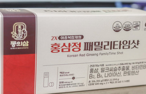 [Donguisam] Hồng Sâm Bổ Gan Vitamin Tiện Lợi Family Time Shot