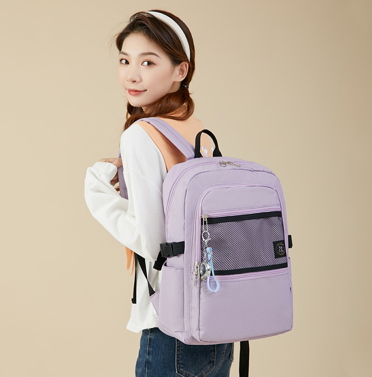 [4All] Ba Lô Đi Học Có Móc Khóa