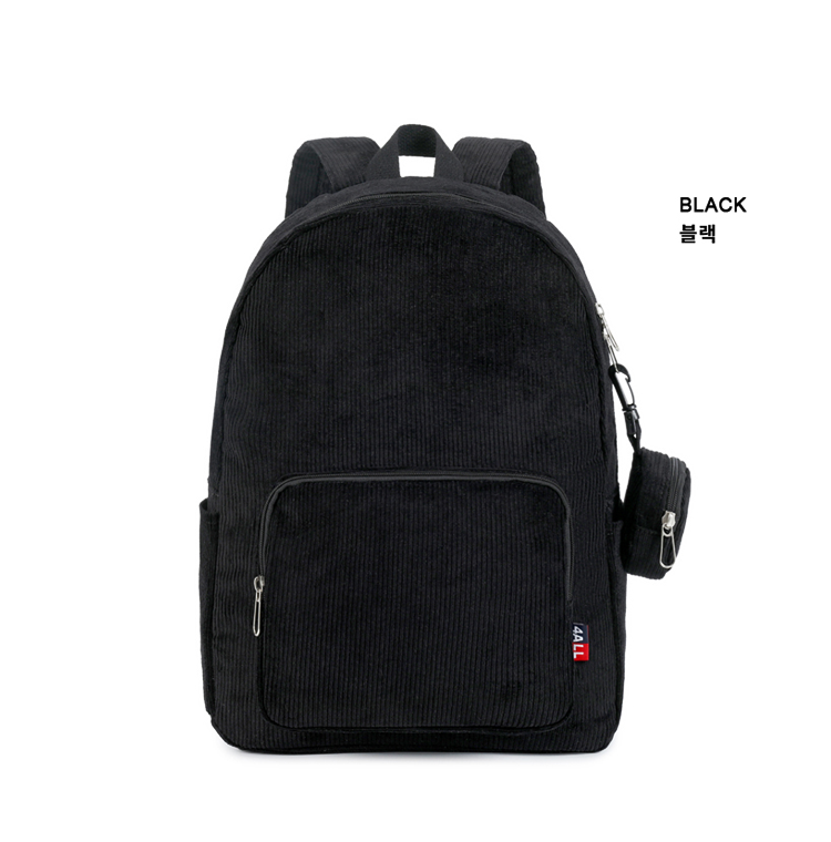 [4All] Ba Lô Vải Nhung Phong Cách Cho Nam Và Nữ