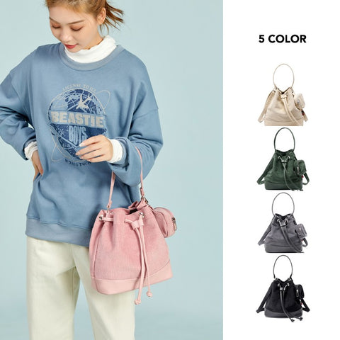 [4All] Túi Nhung Cao Cấp Golden Corduroy Cho Nữ