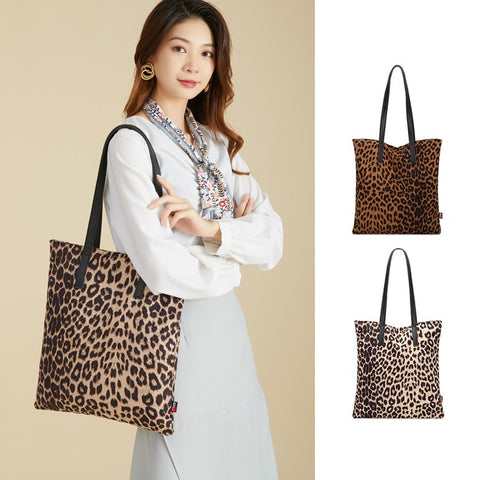 [4All] Túi Eco Đeo Vai Họa Tiết  Da Báo